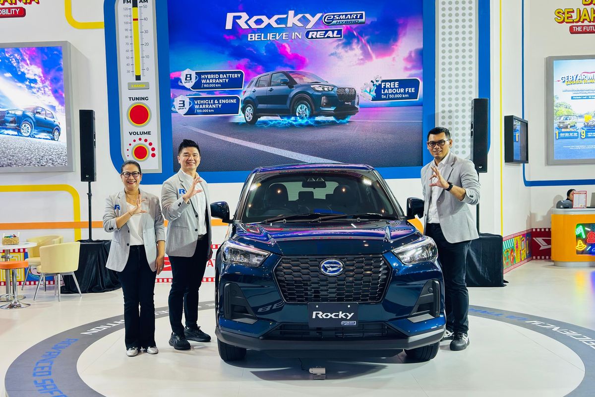 baterai, irit, Surabaya, teknologi, Astra Daihatsu Motor, Rocky Hybrid, e-Smart Hybrid, fitur, efisiensi bahan bakar, Daihatsu Rocky e-Smart Hybrid Debut di Surabaya