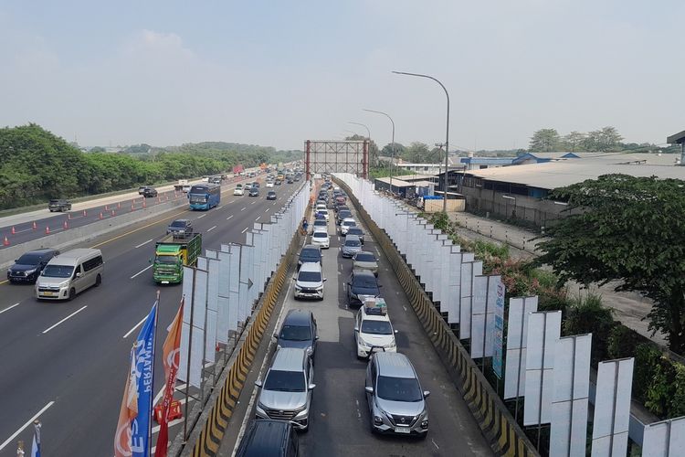 contraflow, Trans-Jawa, lalu lintas, Urai Kepadatan di Cikampek, Contraflow Diperluas