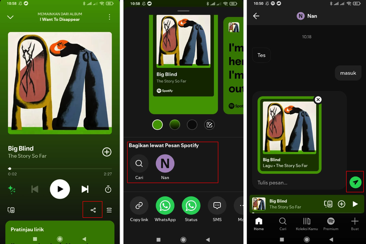 Spotify, chat Spotify, cara chat di Spotify, Pesan Spotify, Message Spotify, Cara chat di Spotify, Ramai Fitur Chat Spotify Sudah Bisa Dicoba di Indonesia, Begini Caranya