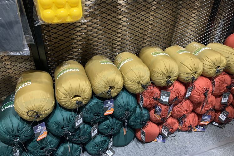 Indofest 2025, Promo Indofest 2025, harga sleeping bag indofest 2025, diskon indofest 2025, promo indofest 2025, sleeping bag murah indofest 2025, Daftar Harga Sleeping Bag di Indofest 2025, Paling Murah Rp 50.000, 1. Irco Official, 2. Consina, 3. Reptil Adventure, 5. Eiger, 6. Hike n Run