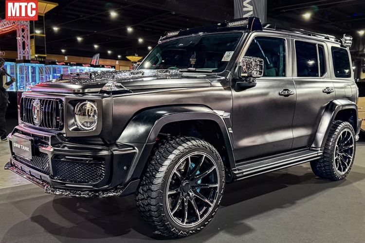 Mercedes-AMG, GWM Tank 300, GWM Tank 300 Disulap Jadi Mirip Mercedes-AMG G63