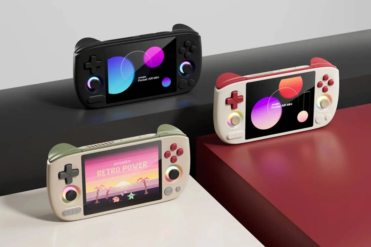 handheld, konsol, ayaneo, Ayaneo Pocket Air Mini, Ayaneo Pocket Air Mini Meluncur, Konsol Genggam Retro Murah