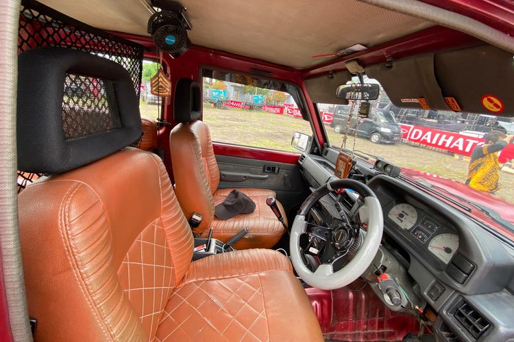 Daihatsu Feroza, modifikasi, Daihatsu Kumpul Sahabat Bitung, Feroza Lawas Tampil Fungsional di Daihatsu Kumpul Sahabat Bitung 2025