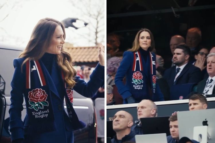Kate Middleton, kombinasi warna, Kate Middleton Tampil Perdana Usai Penangkapan Andrew, Langgar Aturan Fashion Lama
