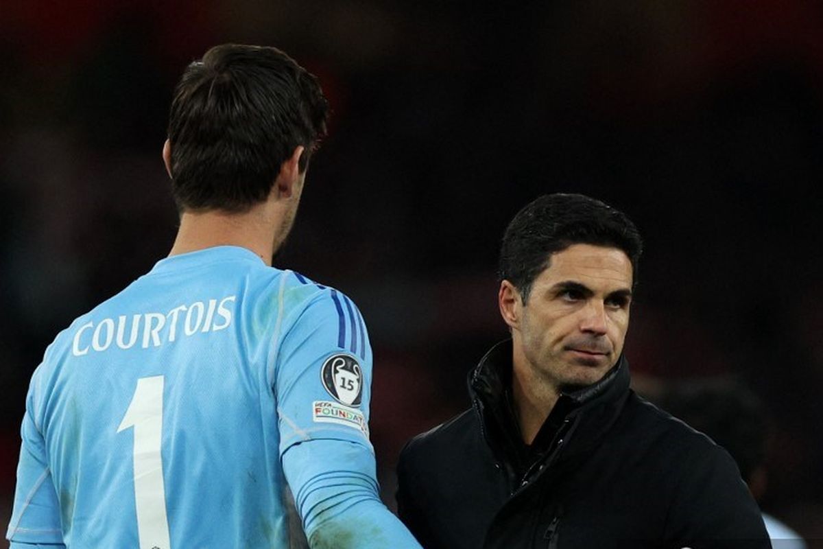 Arsenal, Mikel Arteta, Real Madrid, Liga Champions, Arsenal vs Real Madrid, Hasil Liga Champions, Liga Champion, Arteta Ungkap Kunci Arsenal Bekuk Real Madrid, Bahas Gol Ajaib Declan Rice