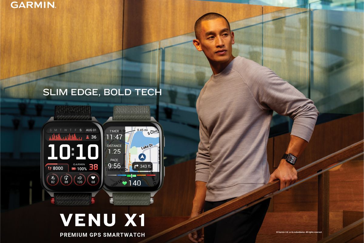 smartwatch, Garmin, Garmin Venu X1, Smartwatch, lari, SmartWatch, golf, harga Garmin Venu X1, spesifikasi Garmin Venu X1, Smartwatch Garmin Venu X1 Resmi di Indonesia, Harga Rp 13 Jutaan, Desain ramping pakai titanium, Baterai tahan hingga 8 hari, Fitur kebugaran dan olahraga yang lengkap, Harga Garmin Venu X1 di Indonesia