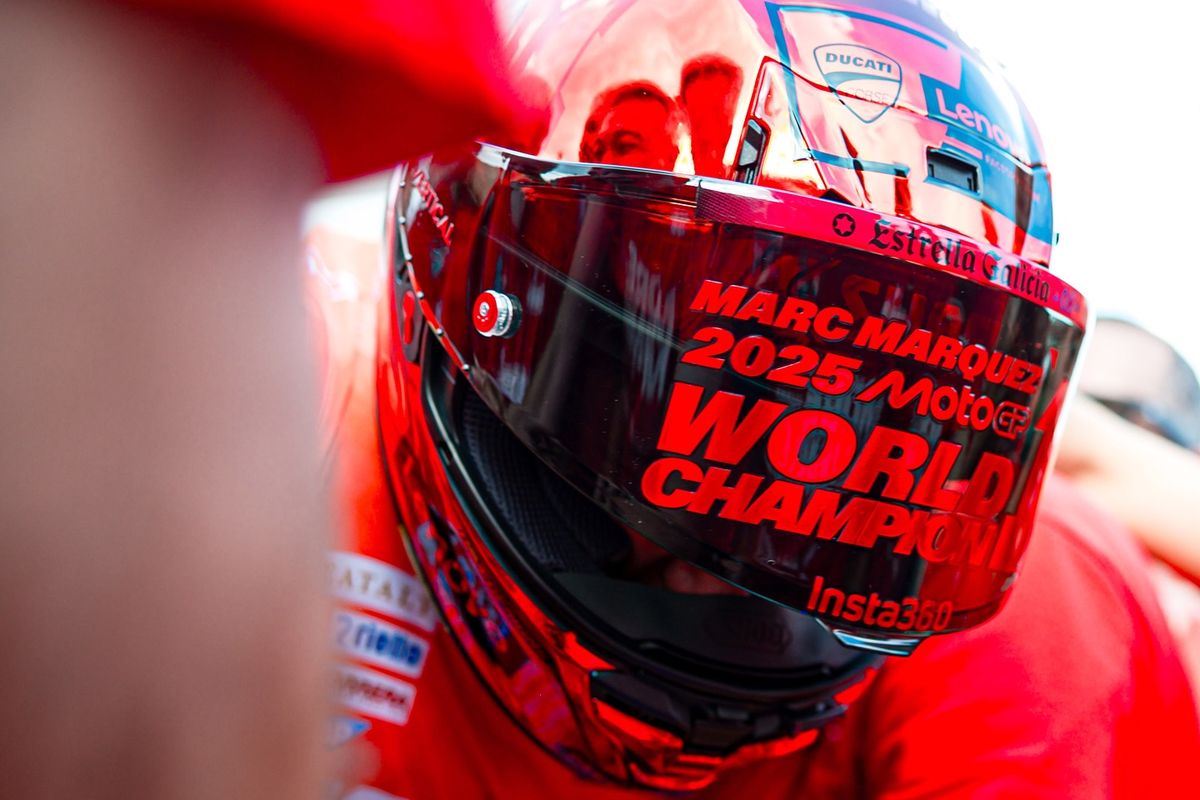 Shoei, MotoGP, Marc Marquez, juara dunia MotoGP, ducati, Helm Spesial, motogp 2025, Shoei Rilis Helm Spesial Marc Marquez: Cuma 93 Unit di Dunia
