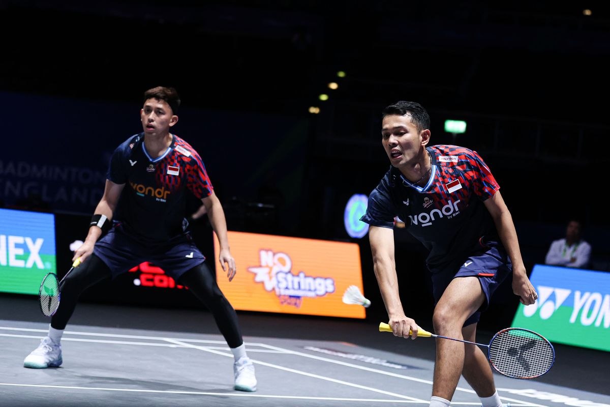 All England, Fajar/Rian, Fajar Alfian/Muhammad Rian Ardianto, All England 2025, hasil all england 2025, All England 2025: Gagal Hattrick, Fajar/Rian Minta Maaf dan Akui Ada Eror