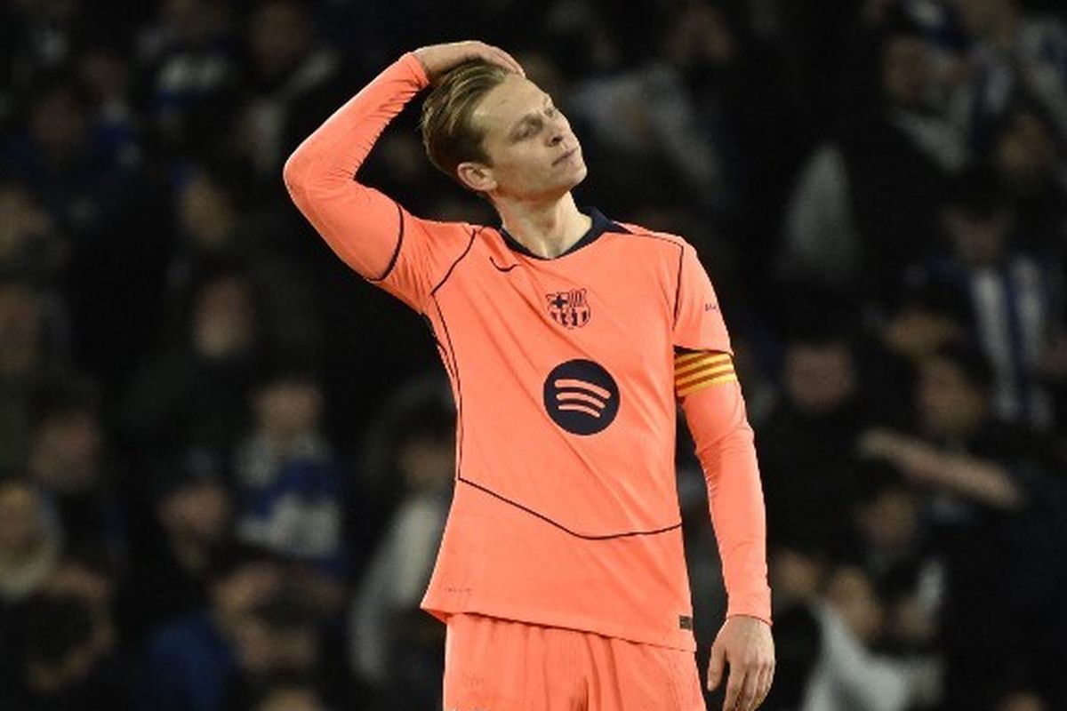 LaLiga, Liga Spanyol, Frenkie de Jong, bursa transfer, Manchester United, Barcelona, Frenkie de Jong Dukung Barcelona Permanenkan Marcus Rashford