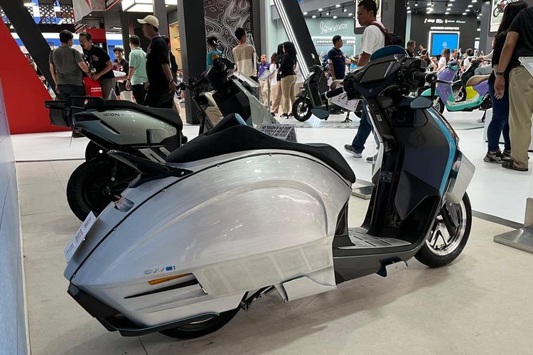modifikasi, motor listrik, Modifikasi, Motor listrik, cuv e:, Honda CUV e:, PRJ 2025, Modifikasi Motor Listrik Honda CUV e: Bergaya Bagger Futuristik