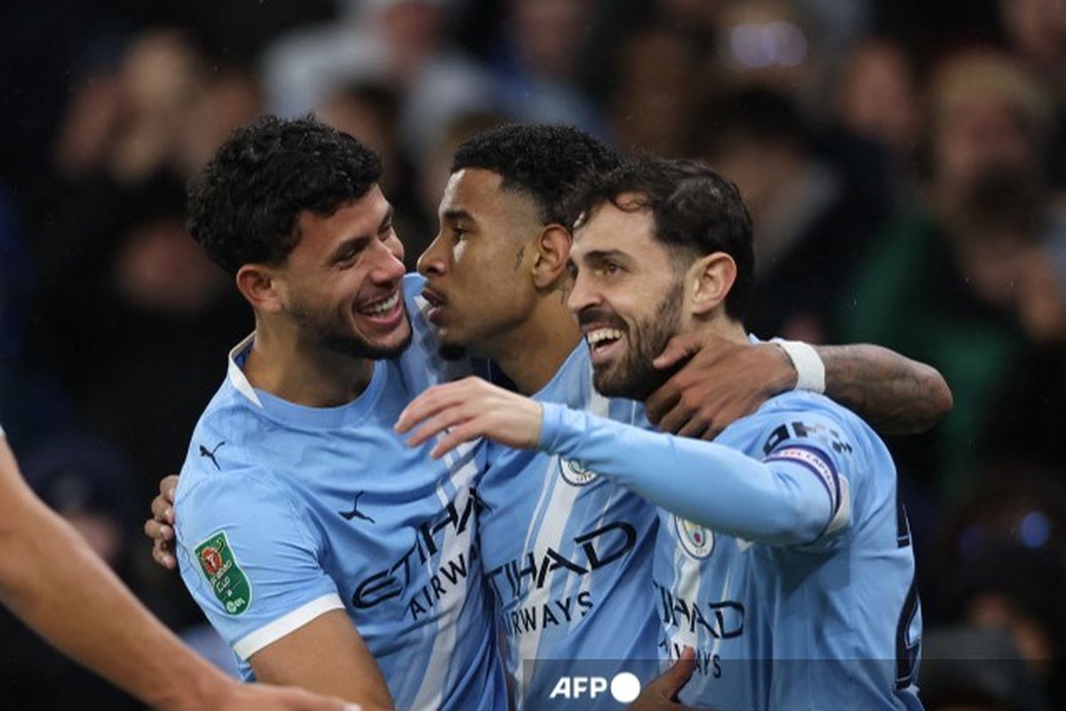 Piala Liga Inggris, Man City vs Brentford, Manchester City, Hasil Man City Vs Brentford 2-0, The Citizens Mulus ke Semifinal Carabao Cup