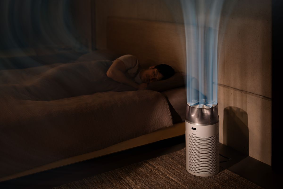 Dyson, HushJet Purifier Compact, Dyson HushJet Purifier Compact Rilis di Indonesia, Pemurni Udara Ringkas yang Terinspirasi Mesin Jet