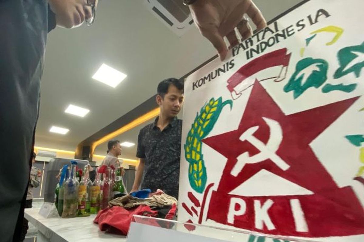 Universitas Mulawarman, unmul, Polresta Samarinda, simbol pki, simbol pki di unmul, Polisi Sita Simbol PKI di FKIP, Unmul: Jangan Salahpahami Aktivitas Akademik