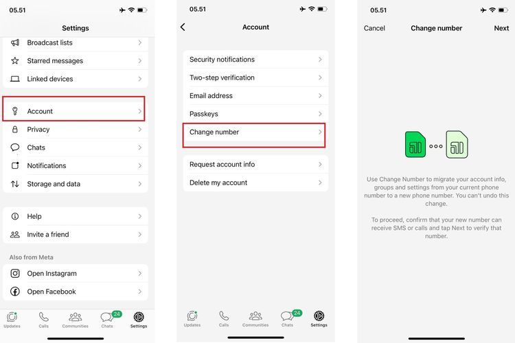 WhatsApp, Cara Ganti Nomor WhatsApp Lama yang Sudah Tidak Aktif dengan Nomor Baru
