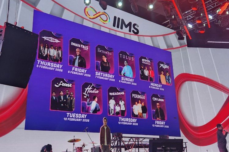 IIMS, konser musik, IIMS 2026, pameran otomotif, IIMS 2026 Siap Hadir Lebih Besar, Konser Musik 11 Hari Jadi Magnet Utama