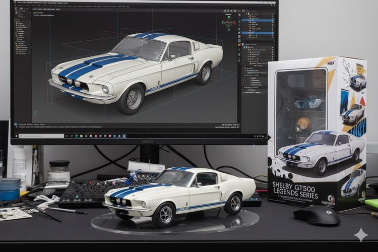 gemini, action figure, miniatur, Prompt miniatur, Prompt Action Figure, Gemini AI miniatur, Prompt Gemini miniatur AI, 10 Contoh Prompt Gemini AI Miniatur Mobil dan Motor yang Ramai di Medsos