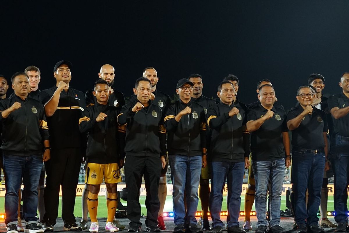 Bhayangkara Presisi Lampung FC, Super League, Bhayangkara FC, Menpora, Dito Ariotedjo, Liga 1, Super League 2025-2026, Launching Tim, Bhayangkara Presisi Lampung FC Launching Tim untuk Super League, Diperkuat 46 Pemain