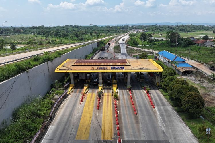 GT Sadang, GT Sadang Lama Dibongkar, Akses Tol Dialihkan Bertahap