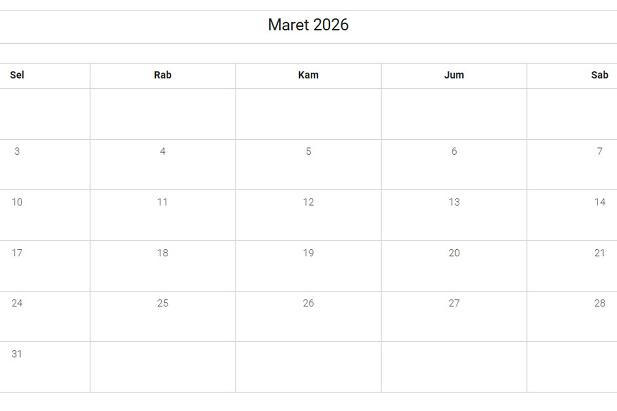 libur Lebaran 2026, cuti bersama Lebaran 2026, Kalender Libur Lebaran 2026: Tanggal Merah, Cuti Bersama, dan WFA
