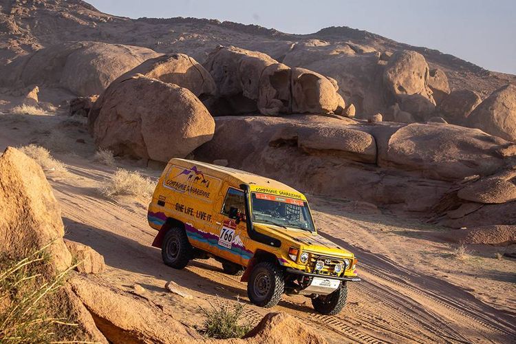 ajang balap, Dakar, Cerita Shammie Zacky, Pereli Nasional Pertama yang Menang Etape Dakar