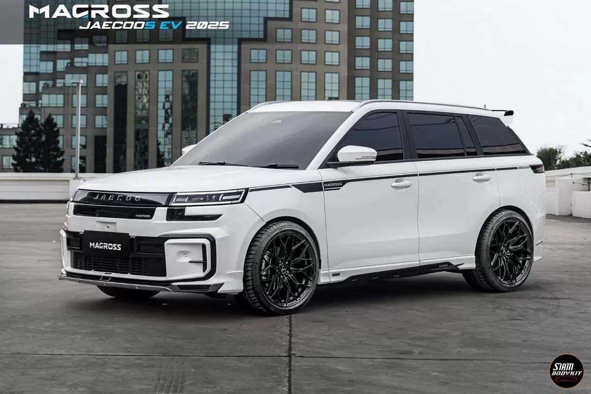 bodykit, Jaecoo J5 EV, modifikasi, Jaecoo J5 EV Pakai Macross Bodykit: Tampilan Makin Berisi