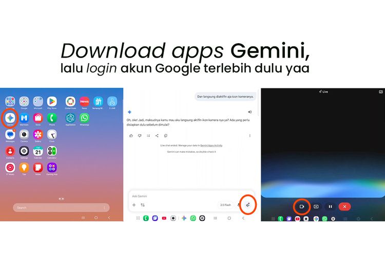 Google, gemini, tutorial, Gemini AI, Gemini Live, Samsung Galaxy Z Fold 7, samsung z fold 7, gemini live ai, Hitung Kalori Pakai AI Gemini Live, Praktis untuk Pemula Diet