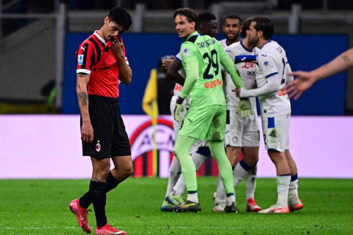 AC Milan, Atalanta, Liga Italia, AC Milan vs Atalanta, Hasil Liga Italia, atalanta, liga italia, Hasil AC Milan Vs Atalanta 0-1, Sundulan Danilo Bawa Kepedihan di San Siro