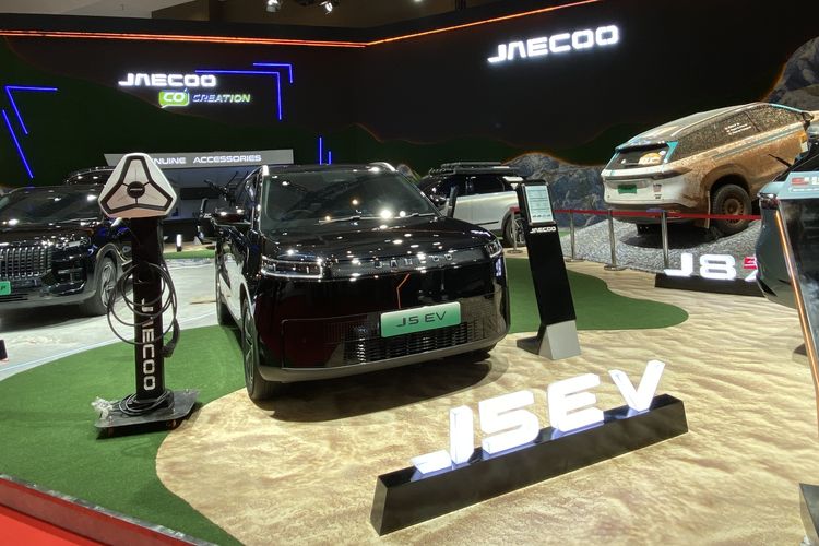 Jaecoo, J5 EV, mobil listrik, Jaecoo J5 EV, SUV listrik, Jaecoo J5 EV Rebut Posisi Dua Mobil Listrik Terlaris di Indonesia