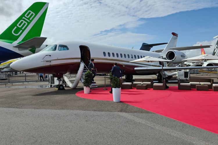 Falcon 6X, Falcon 10X, Dassault Aviation, Dassault Pamer Falcon 6X di Singapore Airshow 2026, Soroti Prospek Asia-Pasifik dan Program 10X