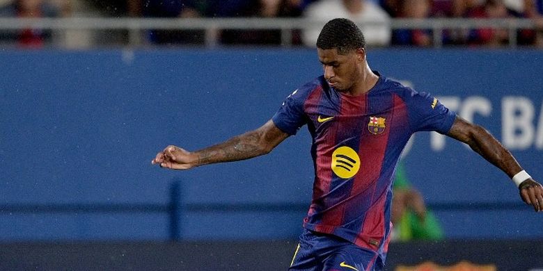 Barcelona, Manchester United, Marcus Rashford, Man United, Liga Spanyol, LaLiga, Syarat Barcelona Rekrut Rashford dari Man United secara Permanen