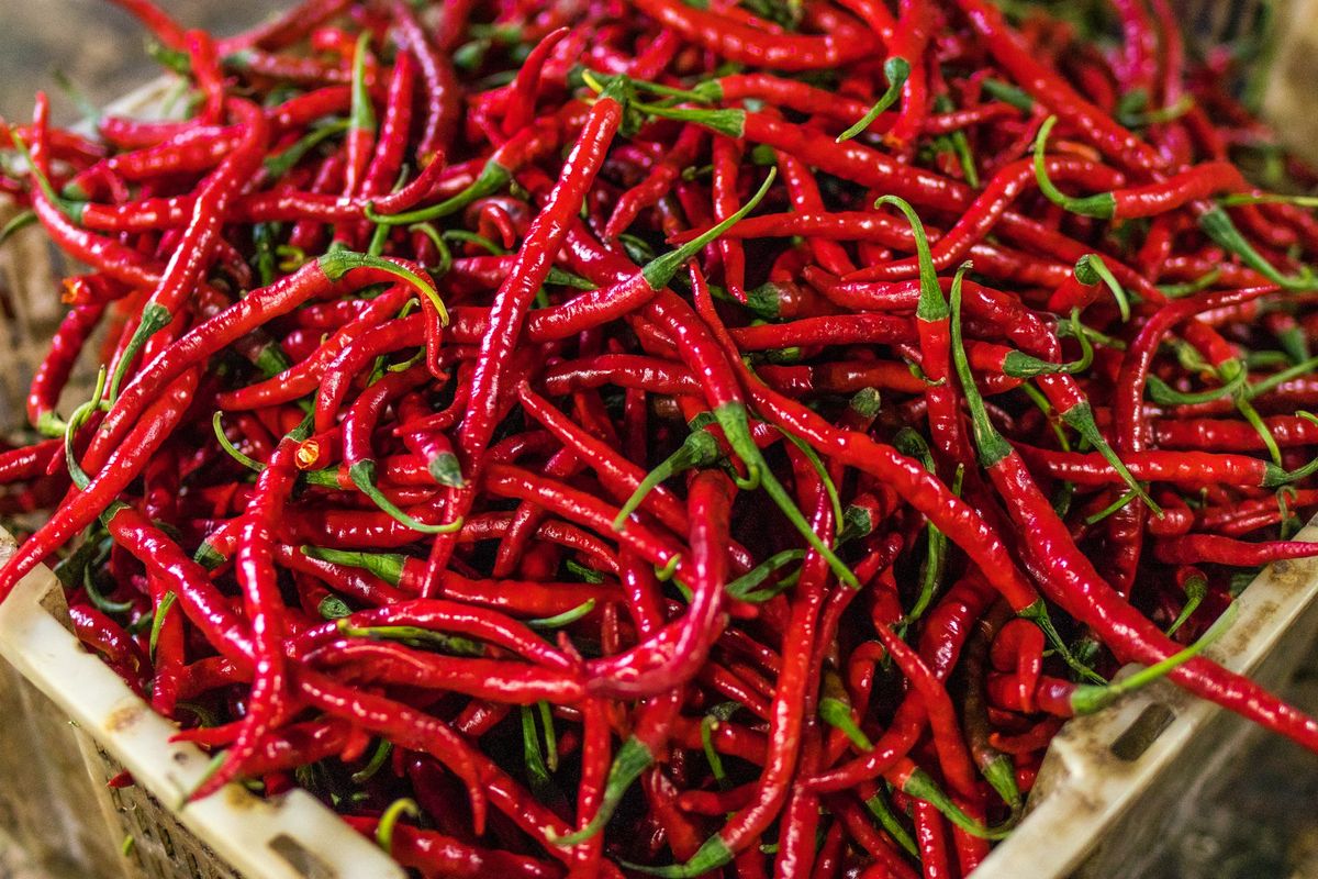 Jakarta, harga cabai, bawang merah, Pasar Slipi, cabai merah keriting, harga bawang, Harga Cabai Merah Keriting Tembus Rp 70 Ribu/Kg di Pasar Slipi Jakarta