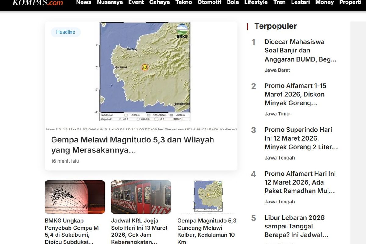 Dedi Mulyadi, Update promo Alfamart, [POPULER NUSARAYA] Respons Dedi Mulyadi soal Banjir dan Anggaran BUMD | Libur Lebaran sampai Kapan?, 1. Respons Dedi Mulyadi soal banjir dan anggaran BUMD, 2. Update promo Alfamart, 3. Update promo Superindo, 4. Update promo Indomaret, 5. Jadwal libur lebaran 2026