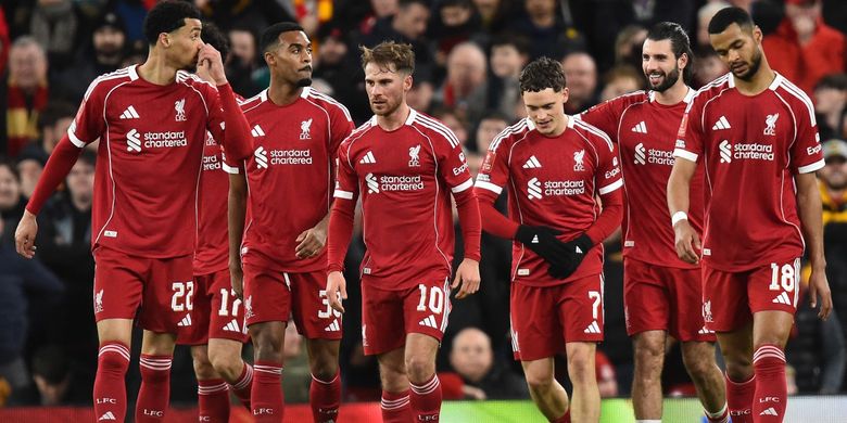 Liga Inggris, Liverpool, Burnley, Anfield, Florian Wirtz, Marcus Edwards, Liga Inggris 2025-2026, Hasil Liverpool Vs Burnley 1-1: Hujan Peluang, The Reds Gagal Menang