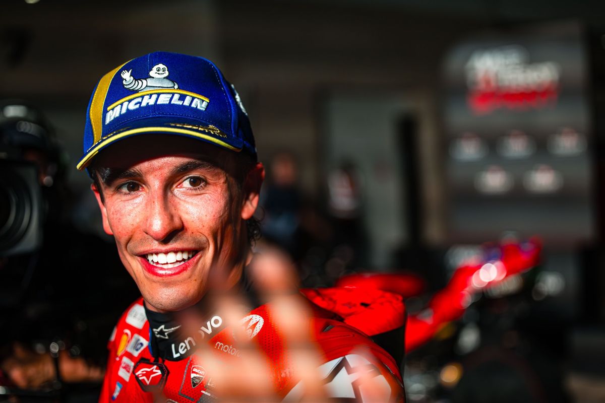 MotoGP, Marc Marquez, ducati, MotoGP Mandalika, MotoGP Indonesia 2025, Marc Marquez 2 Kali Jatuh di Mandalika, Akui Tak Akan Bisa Menang