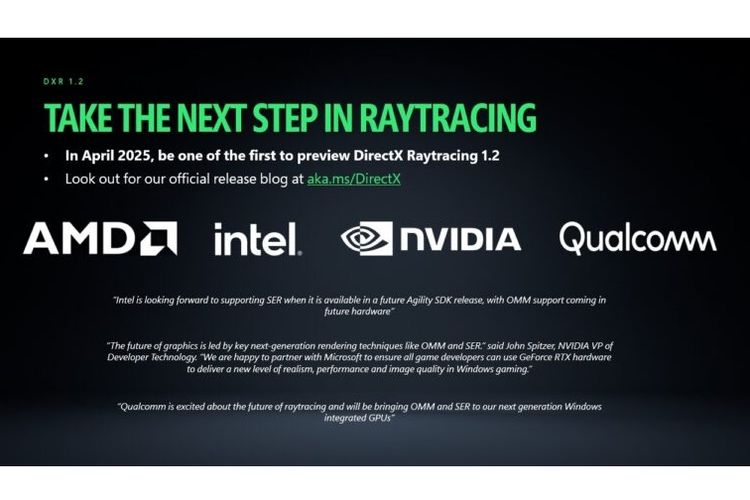 Game, developer, microsoft, ray tracing, Microsoft Umumkan DirectX Raytracing 1.2, Bikin Game Makin Realistis