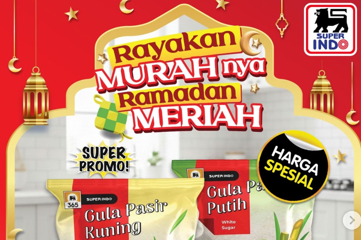 Promo Superindo, promo Superindo hari ini, Promo Superindo Hari Ini 12 Februari 2026, Gulaku Hanya Rp 17.500, Katalog promo Superindo 2026, Ambil dan Isi Sepuasnya Daging Ayam (Hari ini terakhir), Susu Hemat Stok Ramadan (Hari ini terakhir), Rayakan Murahnya Ramadan Meriah (Hari ini terakhir)