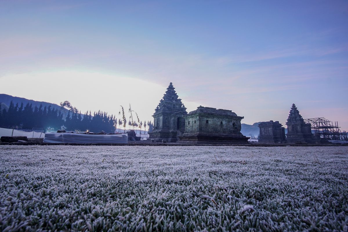Dieng Ada di Daerah Tropis, Kenapa Sampai Muncul Embun Es? Ini Penjelasan BMKG