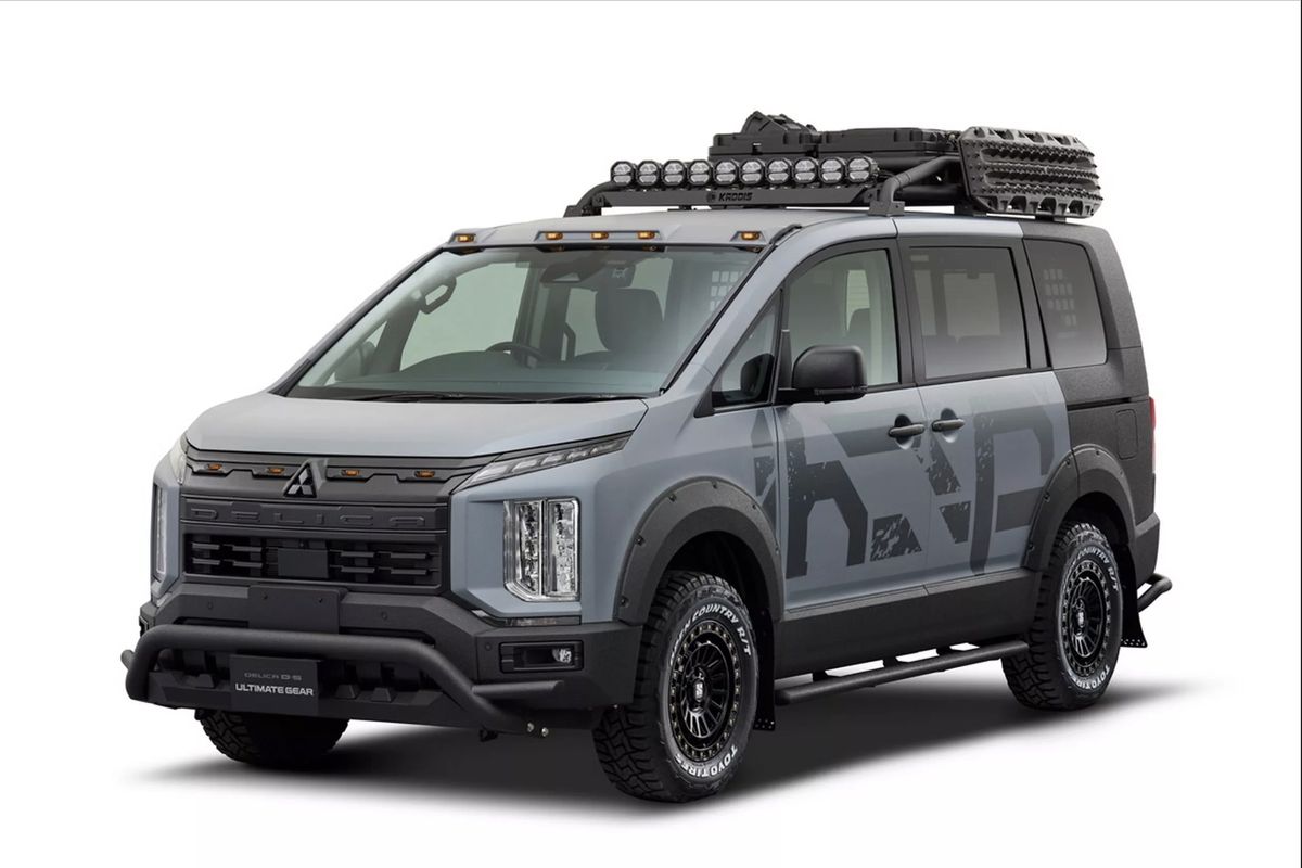 Mitsubishi, Mobil, Ragam Konsep Modifikasi Mitsubishi Delica di Tokyo Auto Salon 2026
