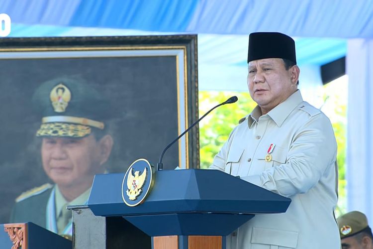 panglima komando, Presiden Prabowo, Upacara Gelar Pasukan Operasional dan Kehormatan Militer, prada lucky, Pesan Tegas Prabowo untuk Panglima Baru: Latih Prajurit Keras, tapi Tanpa Kekejaman