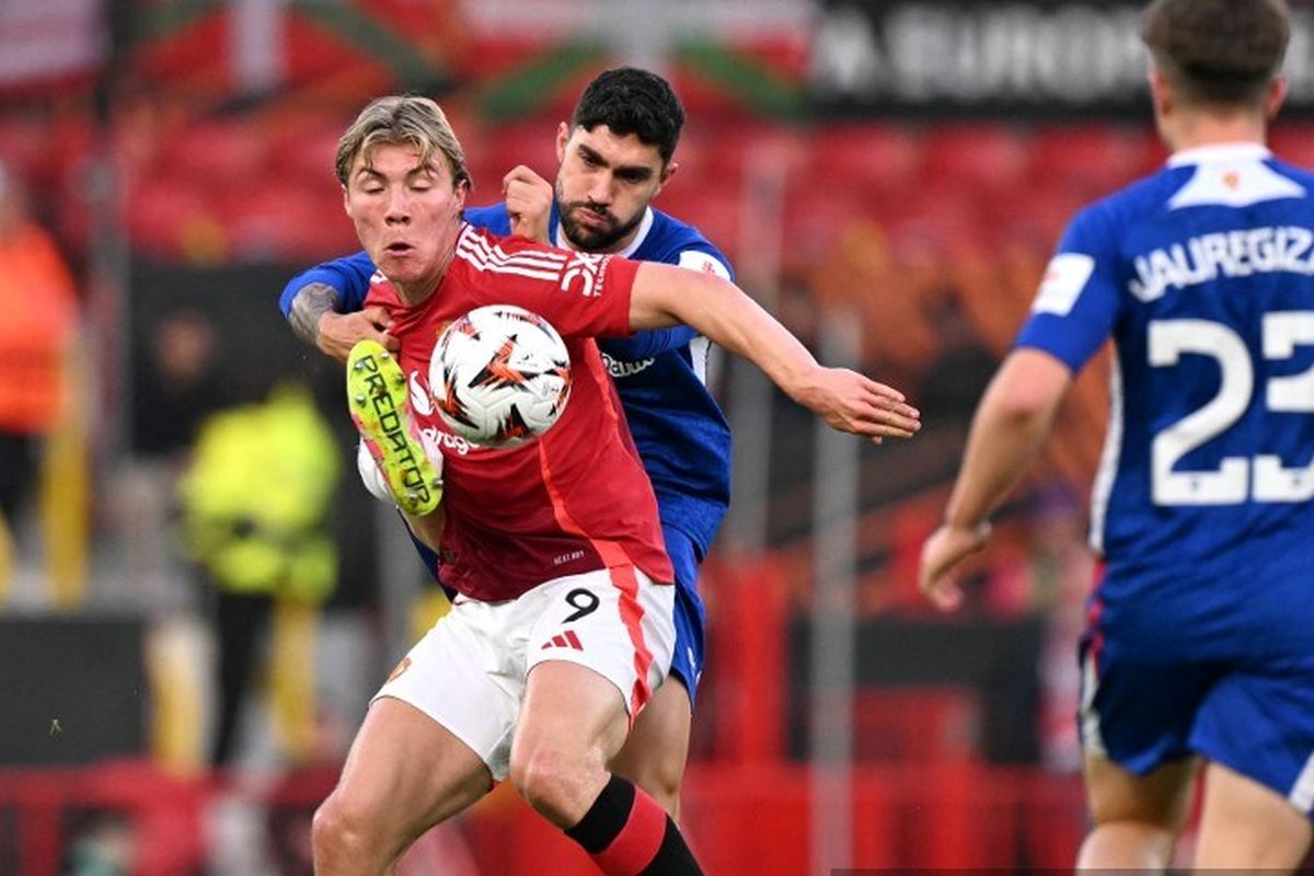 Athletic Club, Liga Europa, Man United vs Athletic Club, Manchester United, Athletic Bilbao, Hasil Liga Europa, Live Man United Vs Athletic Club: Setan Merah Kebobolan, Agregat 3-1