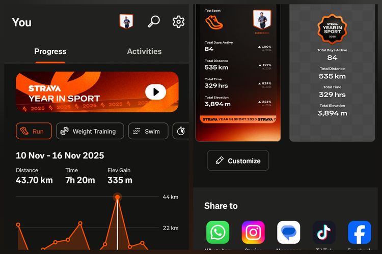 Strava, Year in Sport, 2025, strava, Strava Rilis 