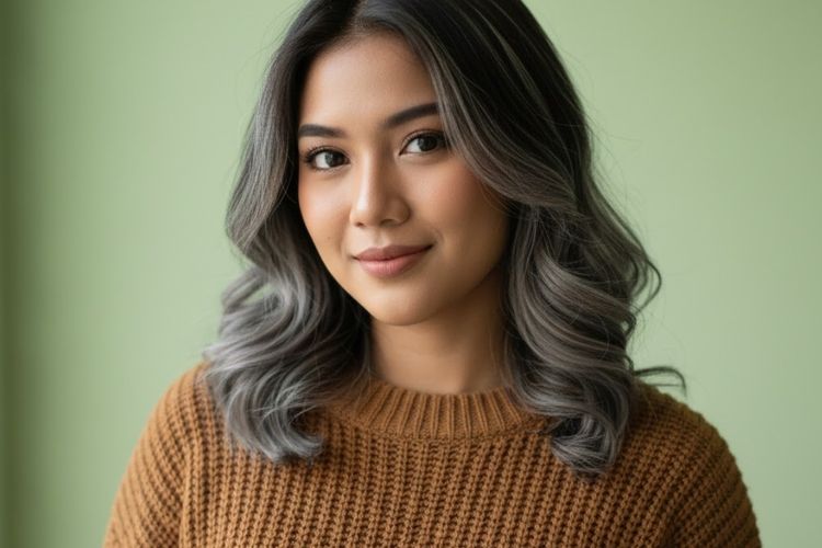 Rambut beruban, uban, Trik Pilih Warna Baju yang Tepat untuk Pemilik Rambut Beruban, Biru atau hijau tua, Hitam, lavender, atau pink hangat, Jewel tone, Merawat uban agar halus dan tidak menguning