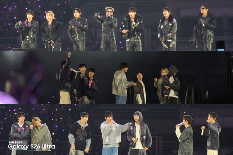 Samsung S26 Ultra, Nightography, Galaxy S26 Ultra, Bukti Nightography Galaxy S26 Ultra Jadi Penyelamat Fancam di Konser BTS 