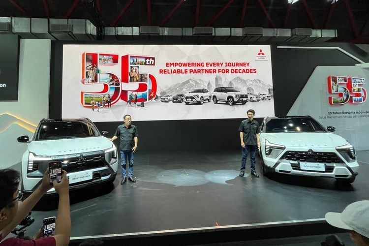inden, Mitsubishi, Destinator, Xforce, Unit Terbatas, Destinator dan Xforce Edisi 55 Tahun Masih Inden