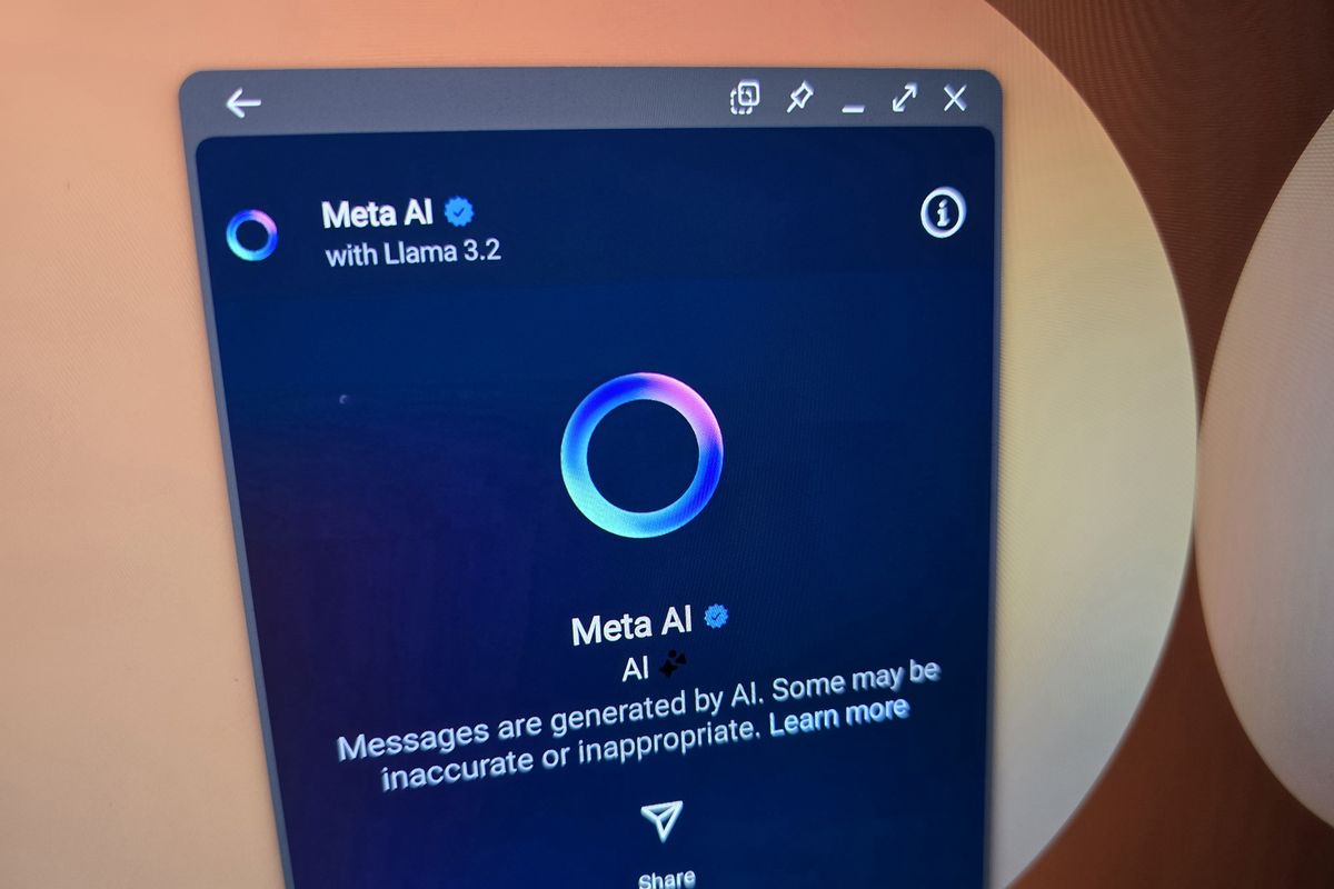 Meta AI, chatbot AI, Cuma Modal Chat Sopan ke AI, Hacker Bisa Bajak Akun IG Eks Gedung Putih