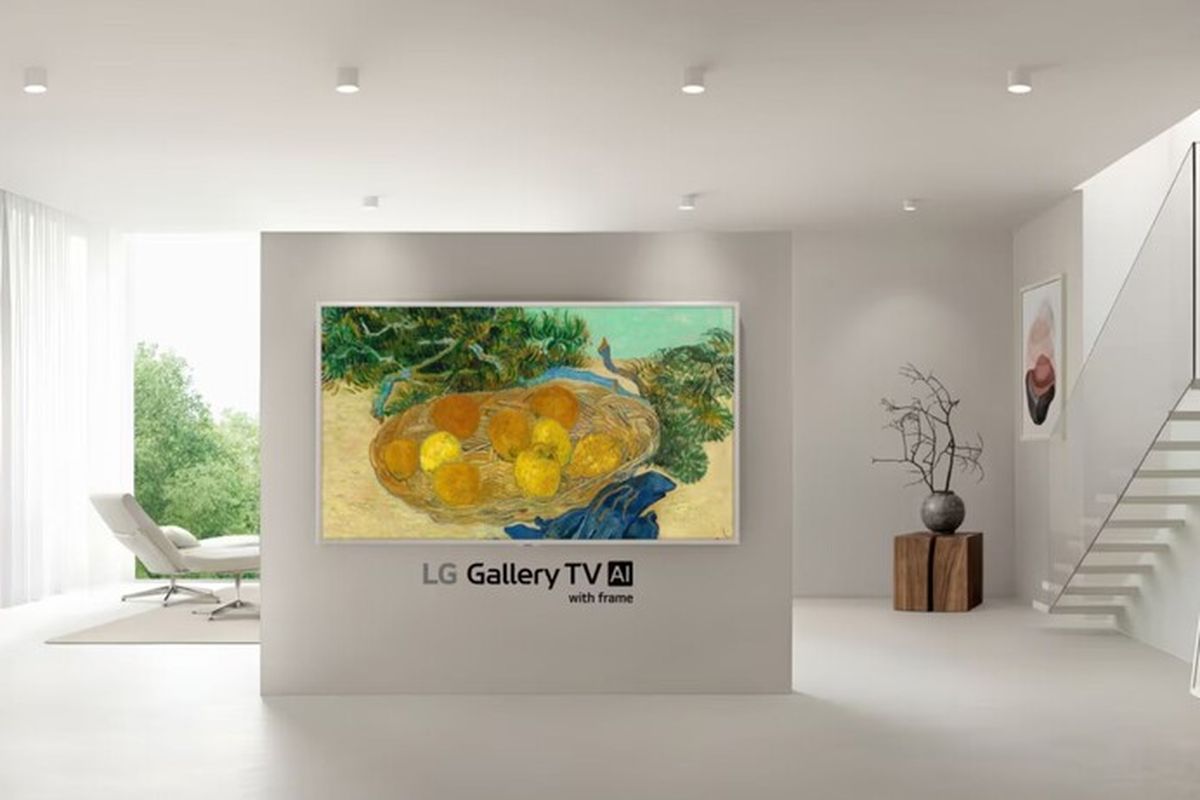 televisi, LG Gallery TV, TV lifestyle, LG Umumkan Gallery TV, Televisi untuk Pamerkan Karya Seni