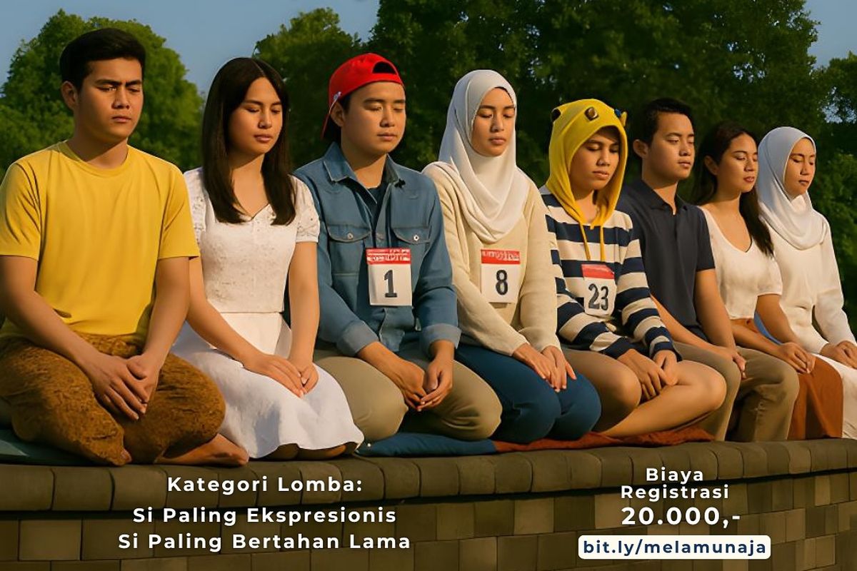 kotagede, lomba 17 agustus, lomba melamun, lomba 17 agustus lucu, lomba melamun kotagede, Lomba Melamun di Kotagede, Ruang Jeda di Tengah Hidup Serba Cepat, Melamun sebagai pesan slow living, Format dan penilaian lomba melamun, Viral dan relatable, Akan jadi agenda rutin