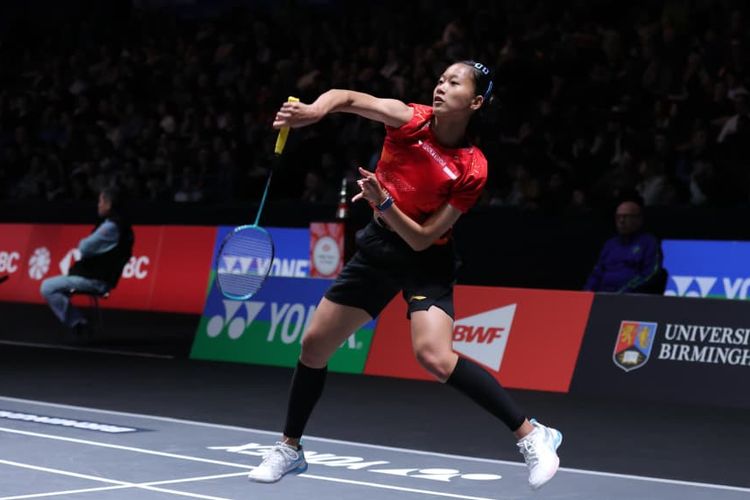 Kanada, Piala Uber, Putri Kusuma Wardani, Michelle Li, Hasil Piala Uber Indonesia Vs Kanada 0-1, Putri KW Gagal Sumbang Poin