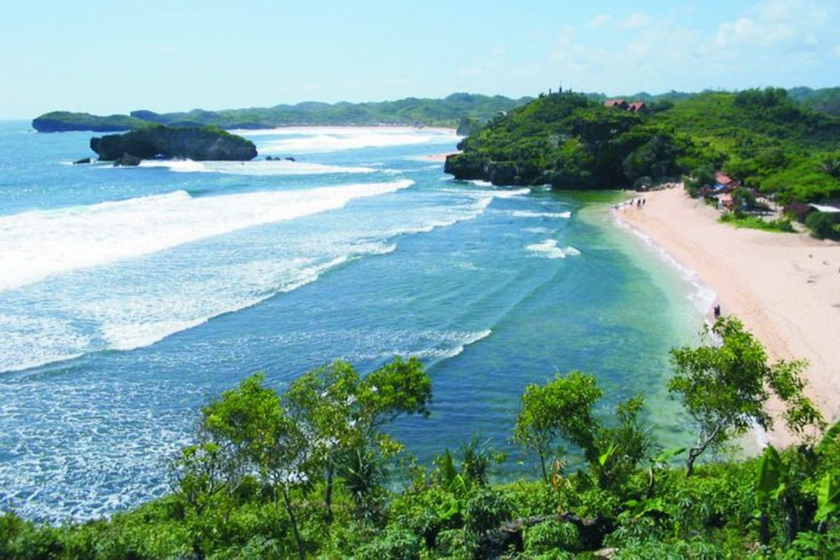 Pantai Sepanjang, Berlibur ke Pantai Sepanjang di Gunungkidul Yogyakarta, Ada Taman Kuliner Baru