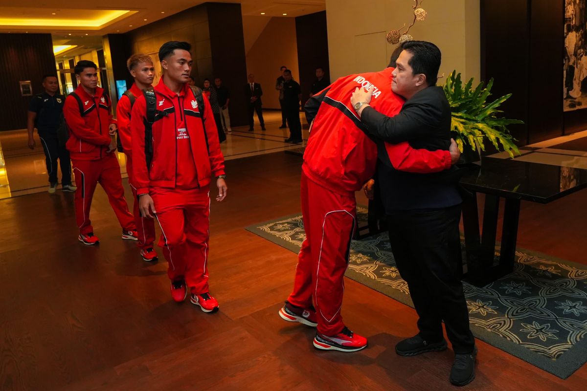Timnas Indonesia, Sumardji, Indonesia vs Irak, Kualifikasi Piala Dunia 2026 Zona Asia, Sumardji Cerita Momen Erick Thohir Bertemu Pemain Timnas Usai Kekalahan